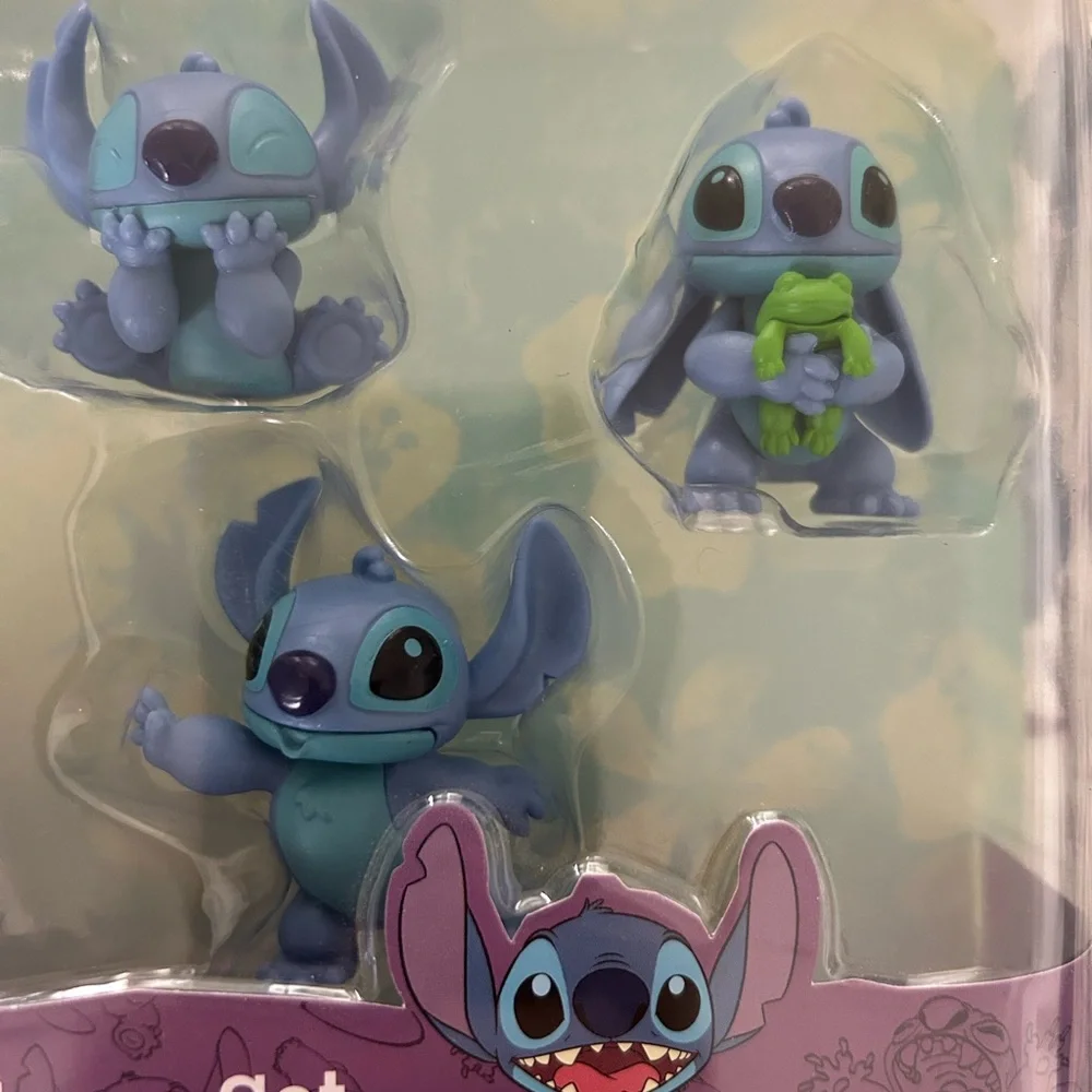 Disney Lilo &‎ Stitch Collectible Action Figure Set of 7 - dated 2022